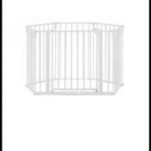 6 panel baby gate that can mount to wall